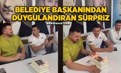 Belediye başkanından duygulandıran sürpriz