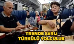 Trende şiirli, türkülü yolculuk