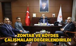 ZONTAB ve KÖYDES çalışmaları değerlendirildi!