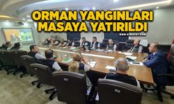 Orman yangınları masaya yatırıldı