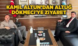 Kamil Altun’dan Altuğ Dökmeci'ye ziyaret