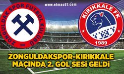 Zonguldakspor Kırıkkale maçında 2. gol sesi geldi (Canlı anlatım)