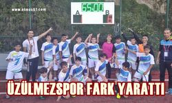 Üzülmezspor rakibine gol yağdırdı: 6-1