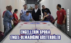 Engellerin spor için engel olmadığını gösterdiler