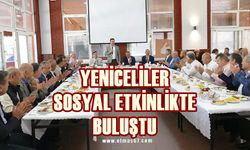 Yeniceliler sosyal etkinliğe imza attı