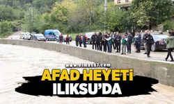 AFAD Heyeti, Ilıksu'da Kritik İncelemelerde Bulundu