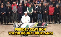 Feride Akçay gözyaşlarıyla uğurlandı