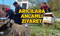 Zonguldak’ta arıcılara anlamlı ziyaret