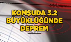 Bartın'da 3.2 büyüklüğünde deprem