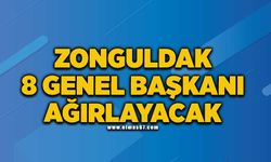 8 genel başkan Zonguldak'a geliyor