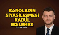 “Baroların siyasileşmesi kabul edilemez”