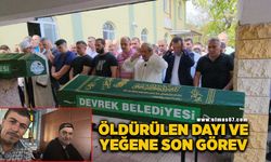 Ormanlık alanda öldürülen dayı ve yeğeni toprağa verildi