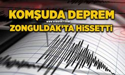 Komşuda 4,8 büyüklüğünde deprem: Zonguldak’ta hissetti