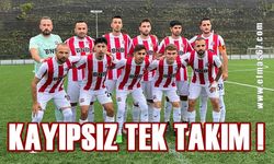 Kayıpsız tek takım Devrek Belediyespor!