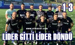 Lider gitti, lider döndü: 1-3