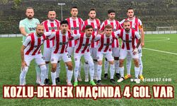 Kozlu-Devrek maçından 4 gol çıktı!