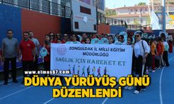 DÜNYA YÜRÜYÜŞ GÜNÜ DÜZENLENDİ