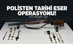 Polisten tarihi eser operasyonu!