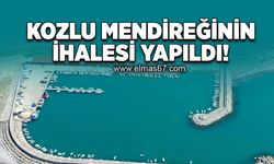 Kozlu mendireğinin ihalesi yapıldı!