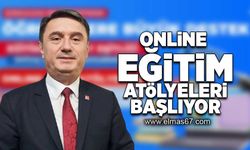 Online eğitim atölyeleri başlıyor!