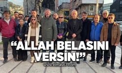 Allah belasını versin!