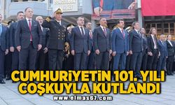 Cumhuriyetin 101. Yılı Coşkuyla Kutlandı