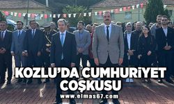 Kozlu'da Cumhuriyet coşkusu