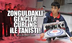 Zonguldaklı gençler curling ile tanıştı!