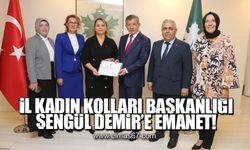 İl Kadın Kolları Başkanlığı Şengül Demir'e emanet!