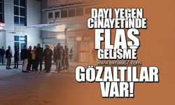 Dayı yeğen cinayetinde flaş gelişme!