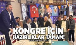 Kongre için hazırlıklar tamam!