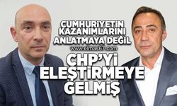 Cumhuriyetin kazanımlarını anlatmaya değil, CHP'yi eleştirmeye gelmiş!