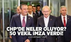 CHP'de neler oluyor? 50 vekil imza verdi!