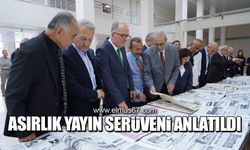 Asırlık yayın serüveni anlatıldı!