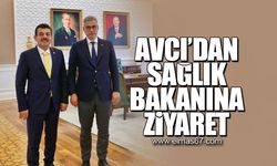 Avcı'dan Sağlık Bakanına ziyaret!