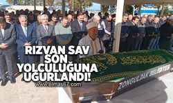 Rızvan Sav son yolculuğuna uğurlandı!