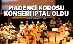 Madenci korosu konseri iptal oldu!