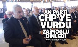 AK Parti CHP'ye vurdu, Zaimoğlu dinledi!