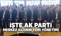 İşte Ak Parti Merkez İlçenin yeni yönetimi!