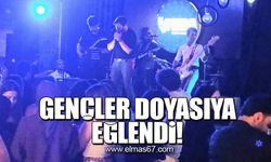 Gençler doyasıya eğlendi!