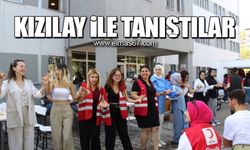 Kızılay ile tanıştılar!