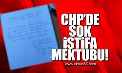 CHP'de şok istifa mektubu!