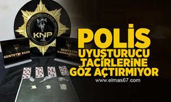 Polis uyuşturucu tacirlerine göz açtırmıyor!