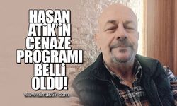 Hasan Atik'in cenaze programı belli oldu!