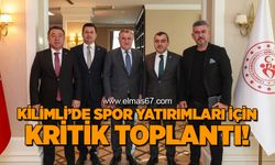 Kilimli'de spor yatırımları için kritik toplantı!