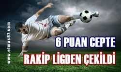 6 puan cepte: Rakip ligden çekildi!