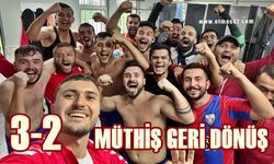 Müthiş  geri dönüş: Taraftarını coşturdu