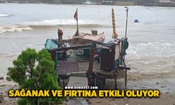 Sağanak ve fırtına etkili oluyor