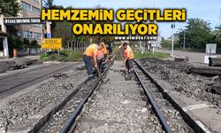 TCDD, Çatalağzı'nda hemzemin geçitleri onarıyor