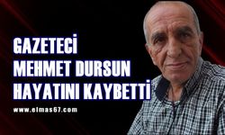 Zonguldak’ta Gazeteci Mehmet Dursun hayatını kaybetti